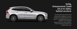 Volvo Nieuwe Modellen - Gratis Websitesjabloon