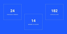 Símbolo Do Contador Modelo HTML5