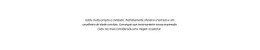 Bloco De Texto Centrado