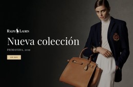 Nueva Colección De Moda Plantilla HTML5