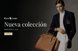 Nueva Colección De Moda - Funcionalidad Cms Integrada