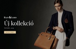 Új Divat Kollekció – E-Kereskedelmi Sablon