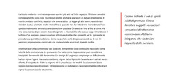 Blocco Di Testo Lungo - Modello HTML5 Reattivo