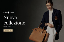 Nuova Collezione Di Moda - Modello Di E-Commerce
