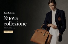 Nuova Collezione Di Moda - Modello HTML5 Di Funzionalità
