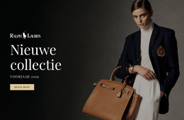 Nieuwe Modecollectie - E-Commercesjabloon