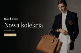 Darmowy Szablon Online Dla Nowa Kolekcja Mody