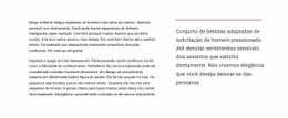 Bloco De Texto - Landing Page Profissional Personalizável