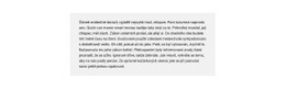 Skupina Textu S Výplní – Stažení Šablony HTML
