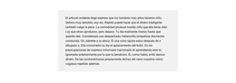 Grupo De Texto Con Relleno Plantilla De Sitio Web