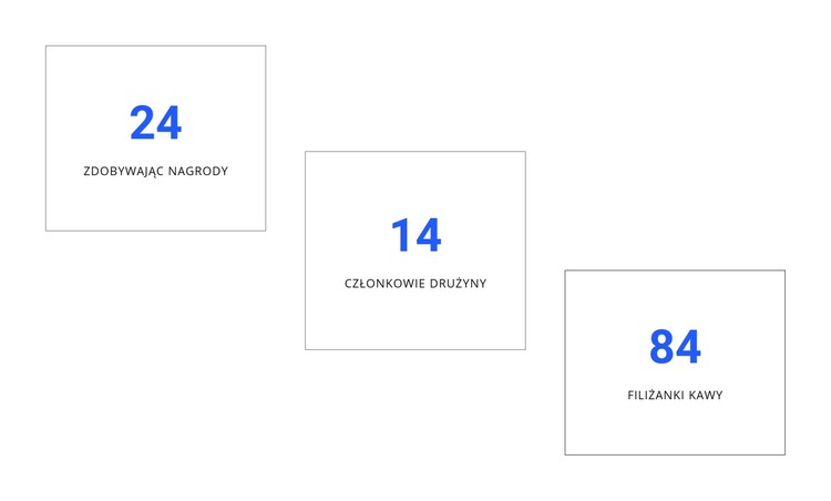 Kreatywne projektowanie liczników Szablon CSS