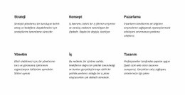 Metin Planlama - Profesyonel Web Sitesi Tasarımı