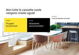 Progetti Di Interni Eccezionali - Mockup Di Sito Web Multiuso Creativo