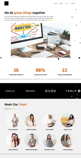 Real Time Analytics - HTML5 Template by Nicepage