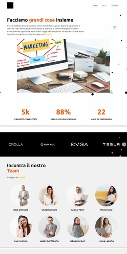 Analisi In Tempo Reale - HTML Page Creator