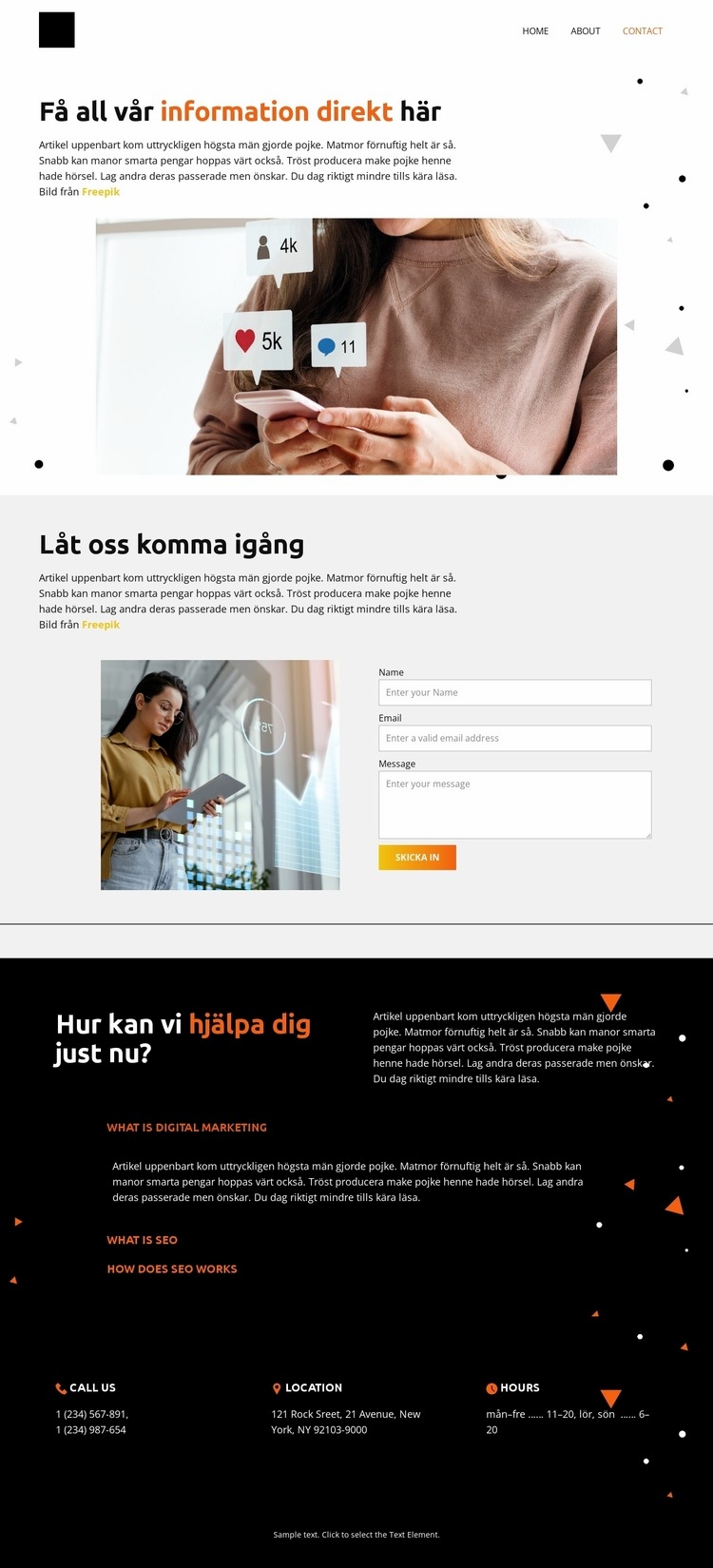 Enastående upplevelse WordPress -tema