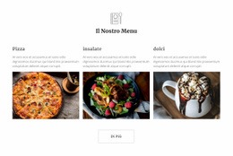 Design Web Straordinario Per Pasti Al Ristorante