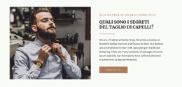 Generatore Di Siti Web Pronto All'Uso Per Moda E Cura Dei Capelli