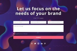 Please Use One Of These Methods To Contact Us CSS Website Template