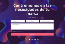Utilice Uno De Estos Métodos Para Contactarnos - Plantilla De Funcionalidad De Una Página