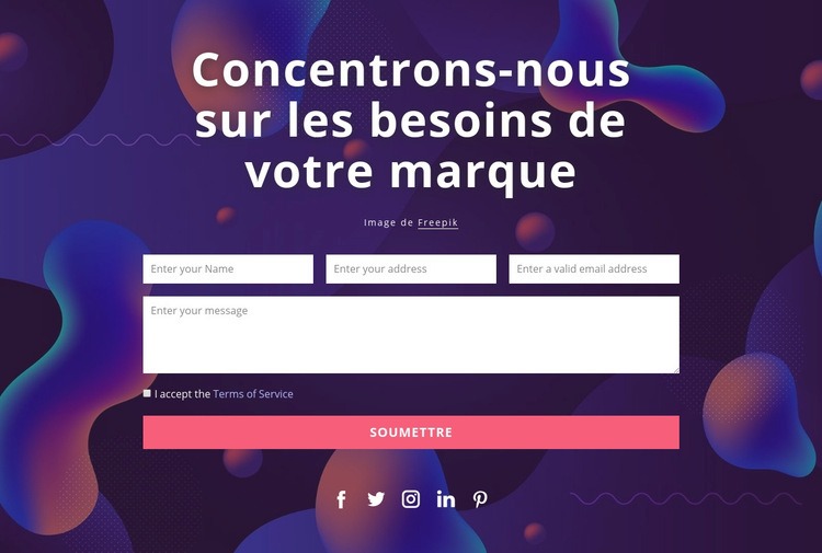 Veuillez utiliser l'une de ces méthodes pour nous contacter Conception de site Web