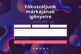 Kapcsolatfelvételi Űrlap