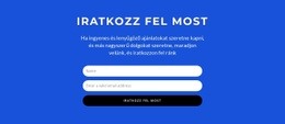 A Legjobb Webhelytervezés Feliratkozás Most Űrlap Számára