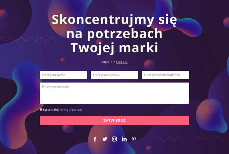 Skontaktuj się z nami, korzystając z jednej z poniższych metod Motyw WordPress