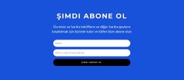 Şimdi Abone Olun Formu #One-Page-Template-Tr-Seo-One-Item-Suffix