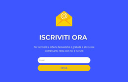 Sottoscrivi Ora Il Modulo Con Il Testo - Miglior Modello Di Sito Web