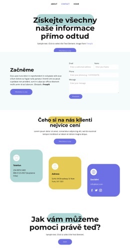 Kontaktní Stránka
