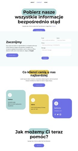 Marketing Mediów Społecznościowych - Drag And Drop HTML Builder