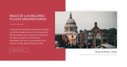 La Mejor Plantilla HTML5 Para Las Mejores Universidades Del Mundo