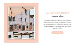 Consigli Di Viaggio In Portogallo Modello HTML CSS Semplice