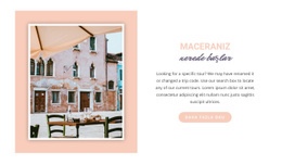 Portekiz Seyahat Tavsiyesi - Şablonlar Web Sitesi Tasarımı