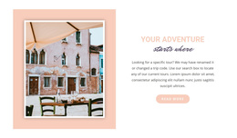 Portugal Travel Advice - Beautiful Web Page Design