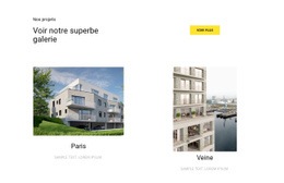 Projets Commerciaux - Maquette De Site Web Professionnel