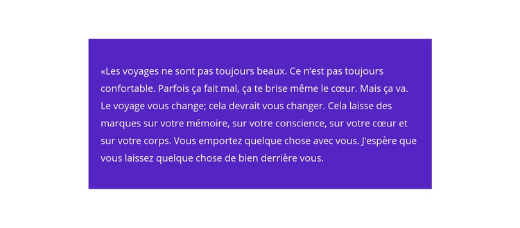 Citation d'homme d'affaires prospère Thème WordPress