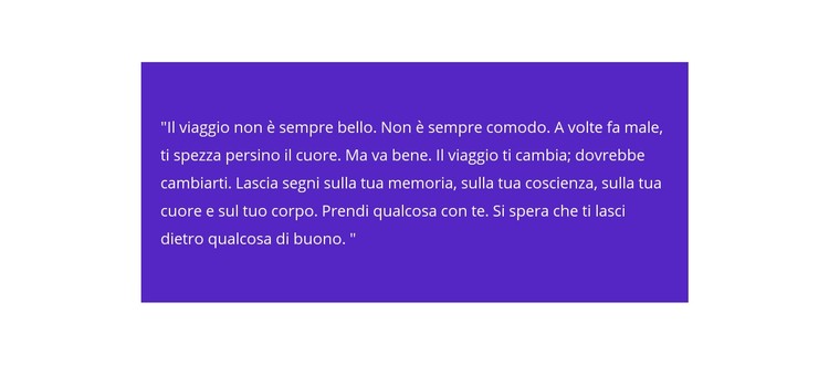 Citazione di imprenditore di successo Modello CSS