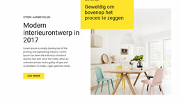 Kenmerken Van Modern Interieur - Multifunctionele Joomla-Sjabloon