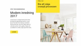 Funktioner Av Modern Inredning