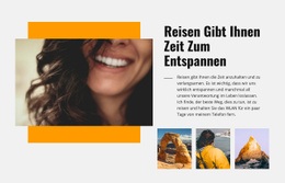 Entspannen Sie Sich Beim Reisen - HTML Page Creator