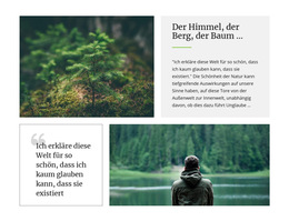 Benutzerdefinierte Schriftarten, Farben Und Grafiken Für Himmelberg Und Baum