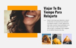 HTML5 Responsivo Para Relajarse Viajar