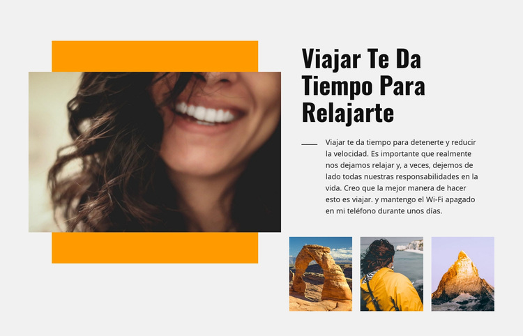 Relajarse Viajar Tema de WordPress