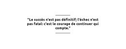 Succès Non Définitif - Conception De Site Web Simple