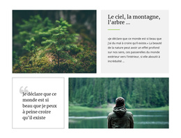 Meilleur Thème WordPress Pour Ciel Montagne Et Arbre