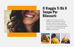 Rilassati In Viaggio - Modello Di Una Pagina