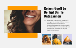 Ontspan Reizen - Joomla-Sjabloon Gratis Responsief