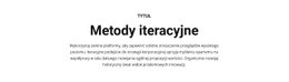 Metody Iteracyjne